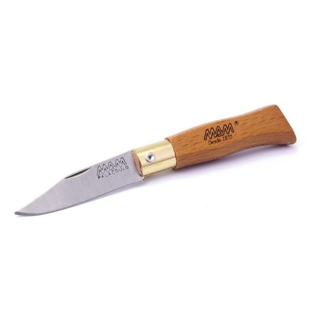 MAM 2003 2019 Douro Pocket Knife with Spring Key Ring  Leather Case 45 mm MAM2003